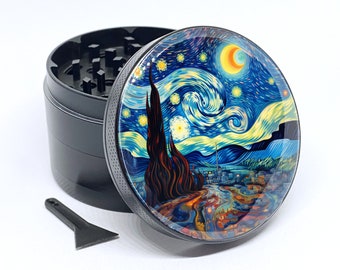 Starry Night Inspired Grinder 2.5 inch