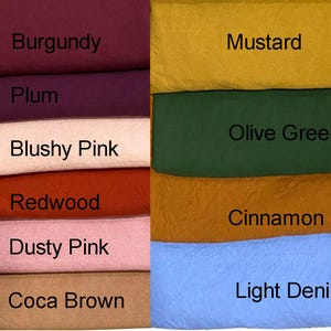 Natural Cotton Curtains for Bedroom, Curtain for Living Room, Farmhouse Decoration Curtain Panels Window Treatments