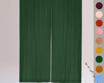 Cortinas Noren para puerta, separador de ambientes japonés, tamaño personalizado