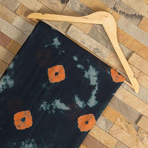 Indien Tie Dye Stoff für Frauen kleiden Shibori Stoff 100% Indian reiner Baumwolle Nähen Stoff natürliche Farbe Damenbekleidung Stoff