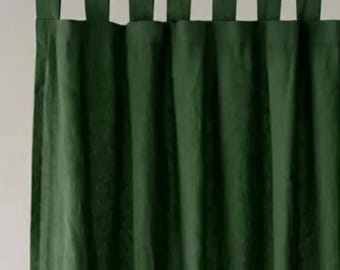 Organic Cotton Curtains 100% Natural – Custom Size Window Curtains for Living Room & Bedroom