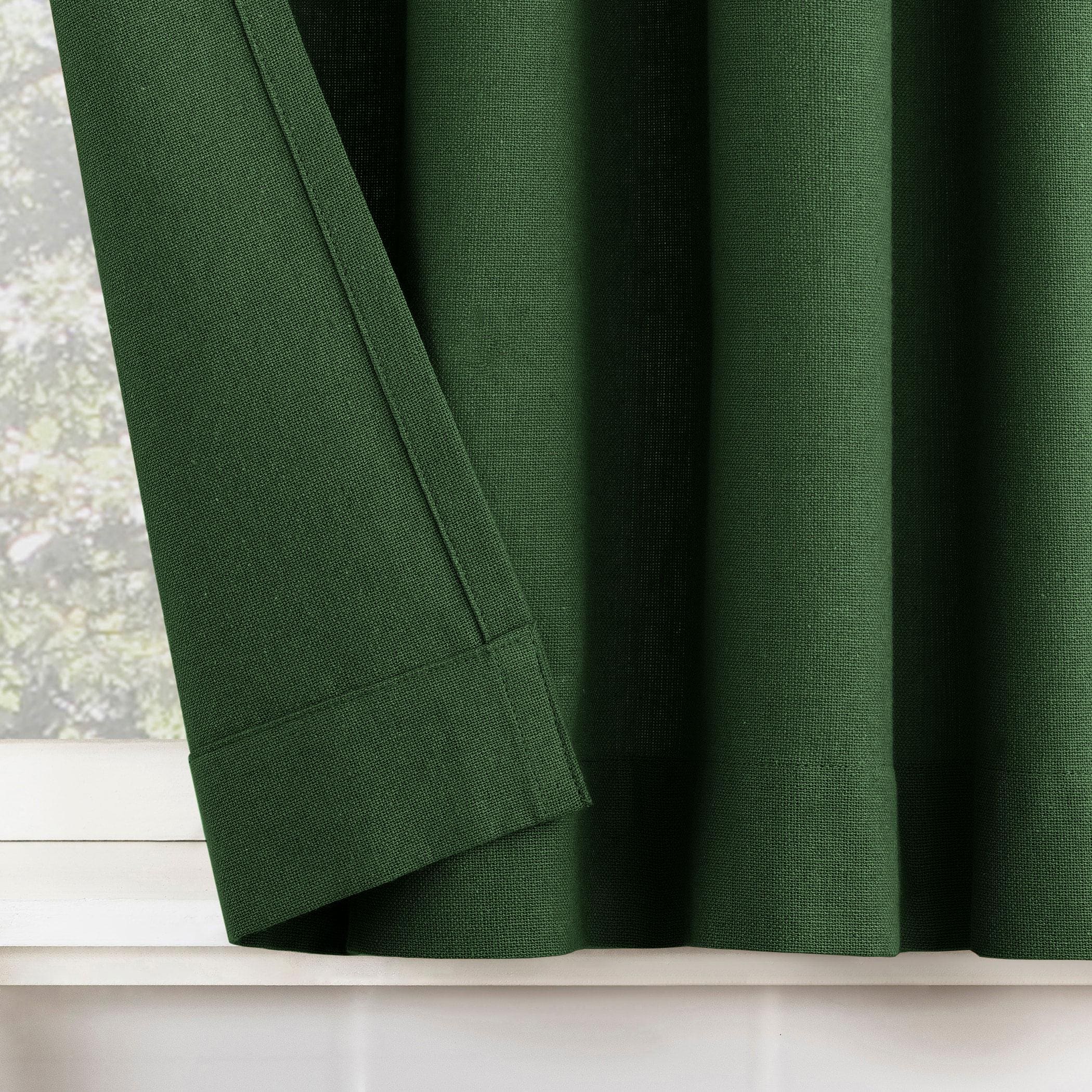 Organic Cotton Curtains 100% Natural – Custom Size Window Curtains for