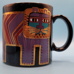 Vintage Laurel Burch Lion Mug