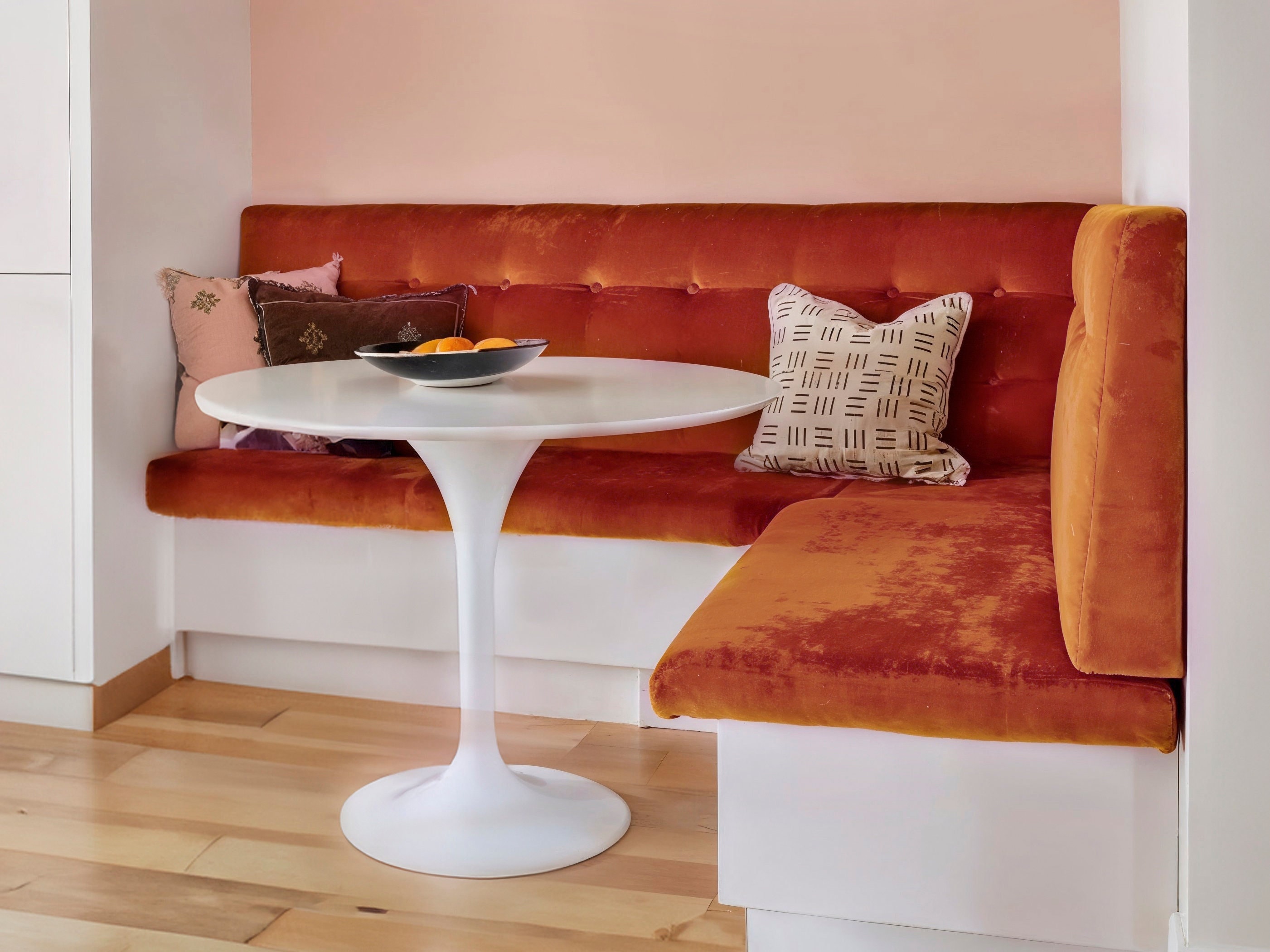 Orange Bench Cushion Etsy UK