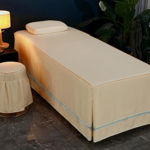 Cotton and linen bed covers, handmade, single bed covers, multiple colors, personalized gifts, custom bed covers.