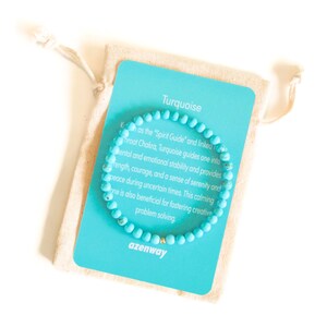 Turquoise Bracelet | Gold Filled Accent