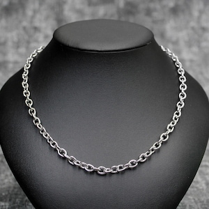 Chunky Cable Chain Necklace, Layering Necklace, Punk Necklace, Goth Jewelry, Grunge Jewelry, Punk Choker, Alt Jewelry, Chain Necklace