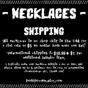 Safety Pin Necklace, Punk Necklace, Goth Jewelry, Grunge Jewelry