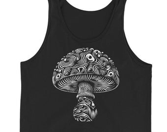 Mystical Mushroom Unisex Tank Top