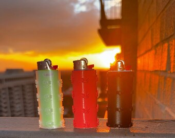 Bic Lighter Case for J6 Bic Lighters - 8 pack - Customizable Designs Option Available