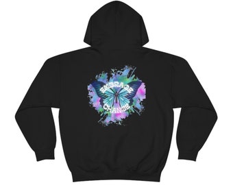 Butterfly Graphic Hoodie | Unisex Heavy Blend Hooded Sweatshirt