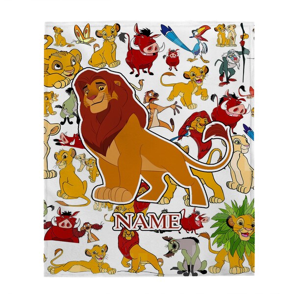 Lion Blanket for Son Etsy