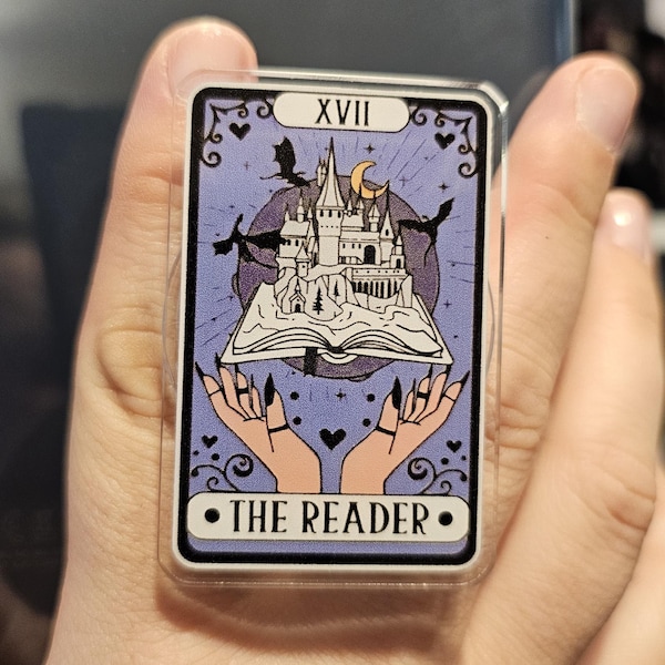 The Reader Tarot eReader Grip: Magnetic Kindle/Phone Holder