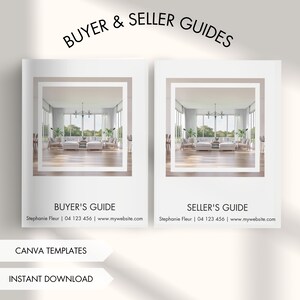 Modern Home Buyer Guide | Home Seller Presentation | Realtor Marketing Tool | Real Estate Buyer Guide | Real Estate Marketing - SCS001B