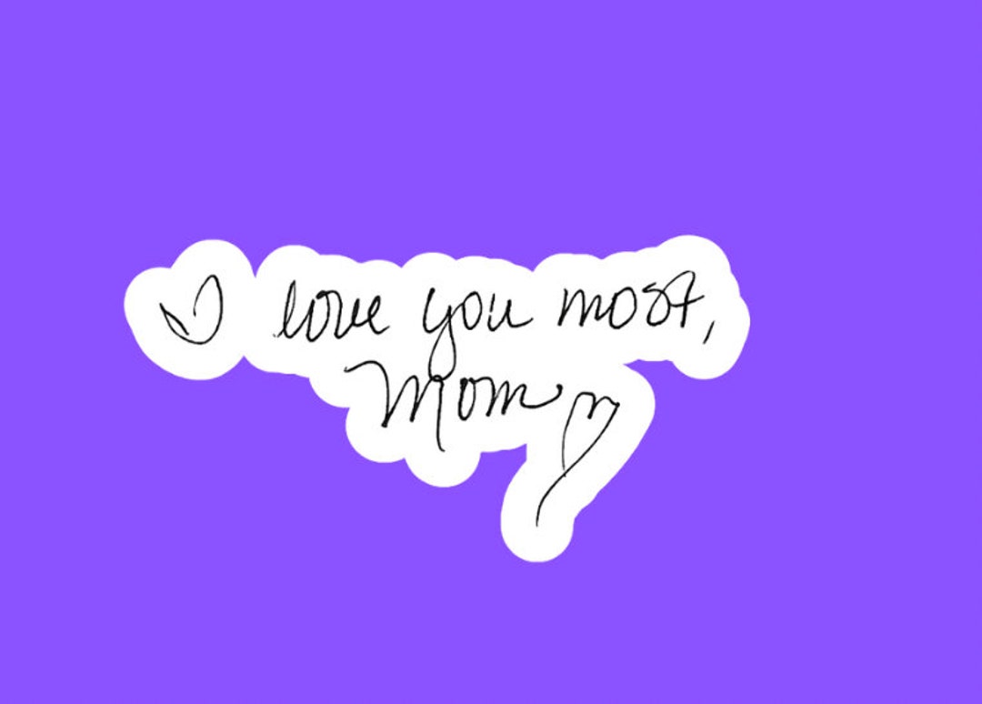 Sentimental Customizations Custom Sentimental Handwritten Sticker - Etsy