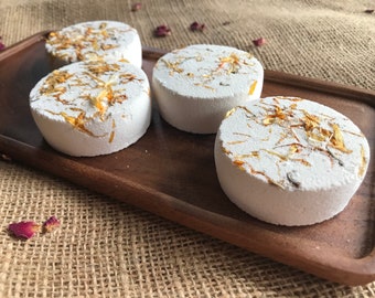Citrus Aromatherapy Shower Steamers, Spa Gift Set of 4