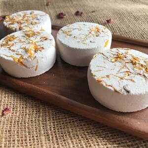 Aromatherapy Shower Steamers, Natural Essential Oils, Self Care Gift, Set of 4