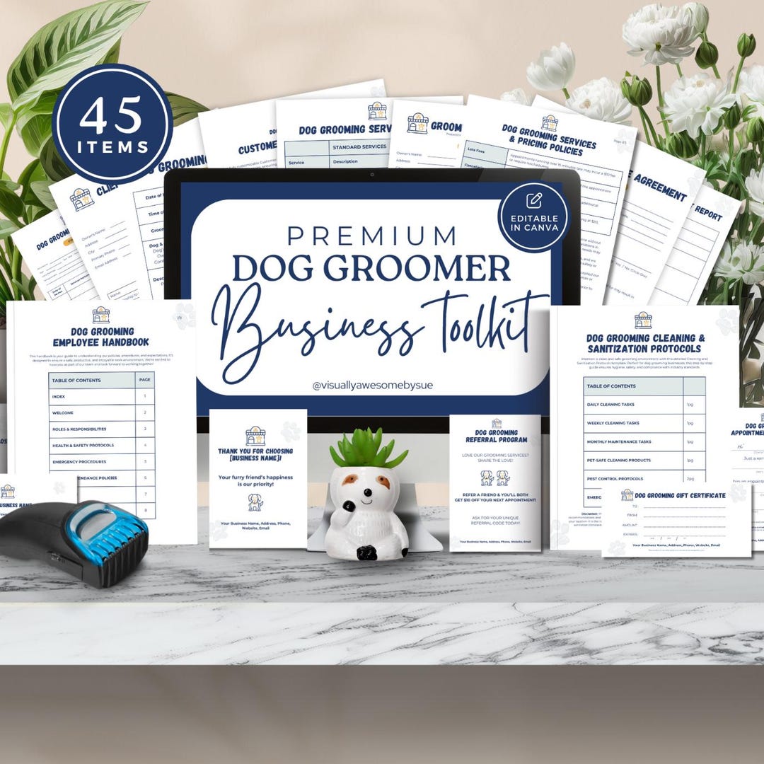 Stunning Pet Grooming Business Sales Analytics image