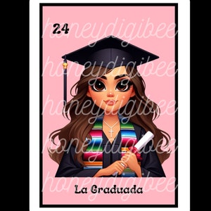 Graduación De Loteria, Graduación La Graduada Latina PNG