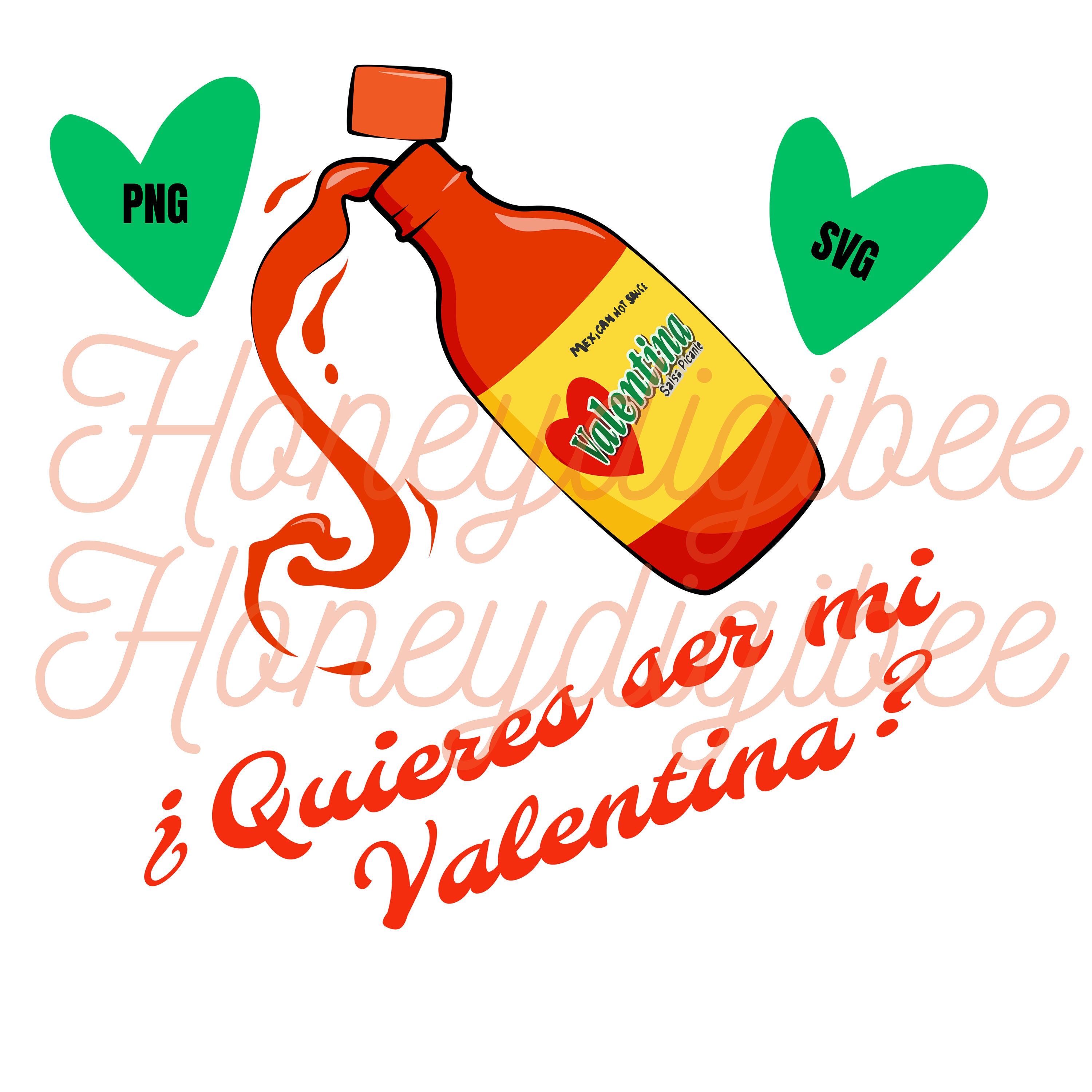 Will You Be My Valentine, Valentine Day Hot Sauce PNG, SVG - Etsy