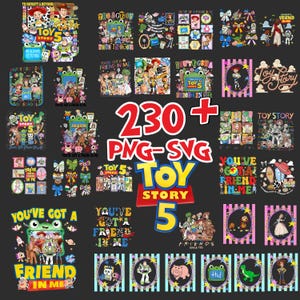 215+ トイ・ムービー5 キャラクター PNG バンドル、ストーリー フレンズ トイ 水彩 PNG、君はともだち、トイ＆フレンズ、無限の彼方へ