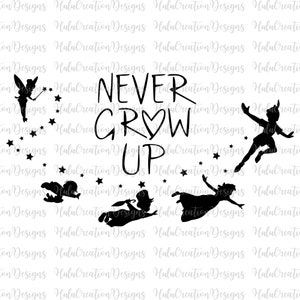 Never Grow Up Svg, Magic Land Svg, Family Trip Svg, Family Vacation, Vacay Mode Svg, Magical Kingdom Svg, Best Day Ever Svg