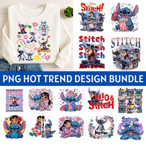 Cute Cartoon Movie Bundle Png, Blue Cartoon Character PNG, Magical Summer PNG, Family Vacation Png, Girly Women Birthday Trip 2025 Gift