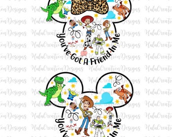 Bundle You've Got A Friend In Me Png, Friendship Png, Family Vacation Png, Family Trip Png, Vacay Mode Png, Magical Kingdom Png