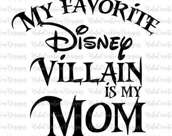 Il mio cattivo preferito è mia madre SVG, coppia amante SVG, coppia abbinata SVG, divertente San Valentino, mamma cattiva SVG, regalo di San Valentino SVG
