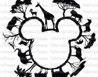 Reino Animal SVG PNG, Vacaciones Familiares SVG, Reino Mágico SVG, Escuadrón Familiar SVG, Modo Vacaciones SVG, El Mejor Día SVG