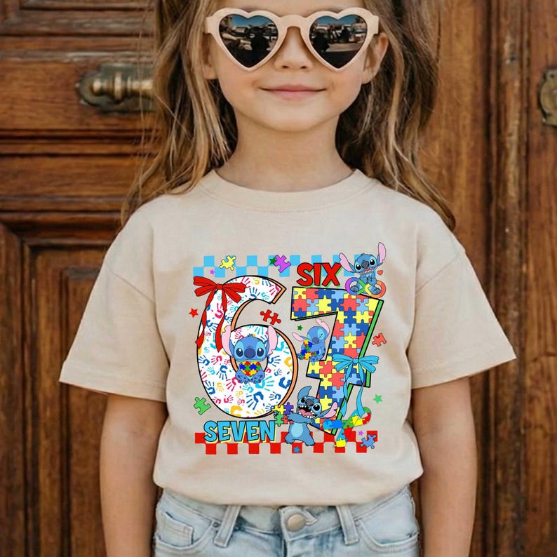 Six Seven 67 Autism Puzzle PNG, 6 7 Cartoon Autism Png, Six Seven ...