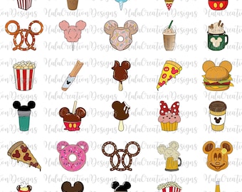 Bundle Carnival Food And Drink Svg Png, Drinks And Foods, Magical Kingdom Svg, Best Day Ever Svg, Snackgoal Svg, Snack Vacation, Vacay Mode