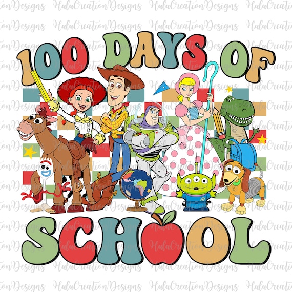 100 Days of School Png, Checked Coloful Rainbow 100th Day Of School, Teacher Apprecation Png, 100 Days Brighter Y'all Png, Schooling Png
