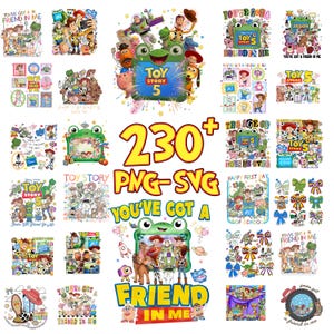 Toy Movie 5 Charaktere PNG, Story Friends Spielzeug Aquarell Png, Du hast einen Freund in mir Png, Toy & Friends Png Film, Bis zur Unendlichkeit und darüber hinaus