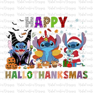 Happy Hallothanksmas Png, Mysz Png, Halloween Png, Boże Narodzenie Png, Święto Dziękczynienia Png, Pobieranie projektów sublimacji, Sezon świąteczny PNG