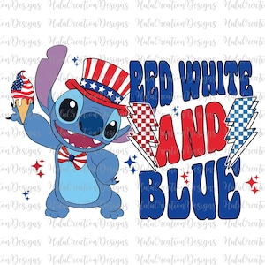 Blue Monster 4 luglio PNG, Personaggio dei cartoni animati rosso, bianco e blu PNG, Maglietta Kid America PNG, Giorno dell'Indipendenza, Fulmine PNG, File digitale