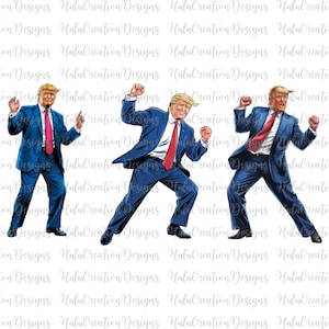 Dancing Trump Png, Funny Trump Png, Trump Vance Png, The Return American Png, Make America Great Again, Daddy Home Trump Png, Humorous Trump