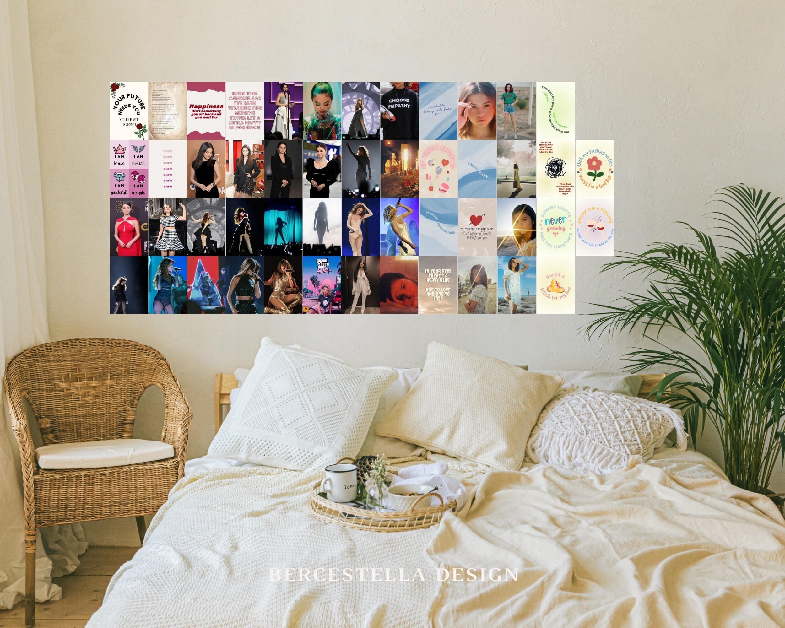 Selena Gomez Aesthetic Wall Collage Kit,selena Gomez Poster,selena