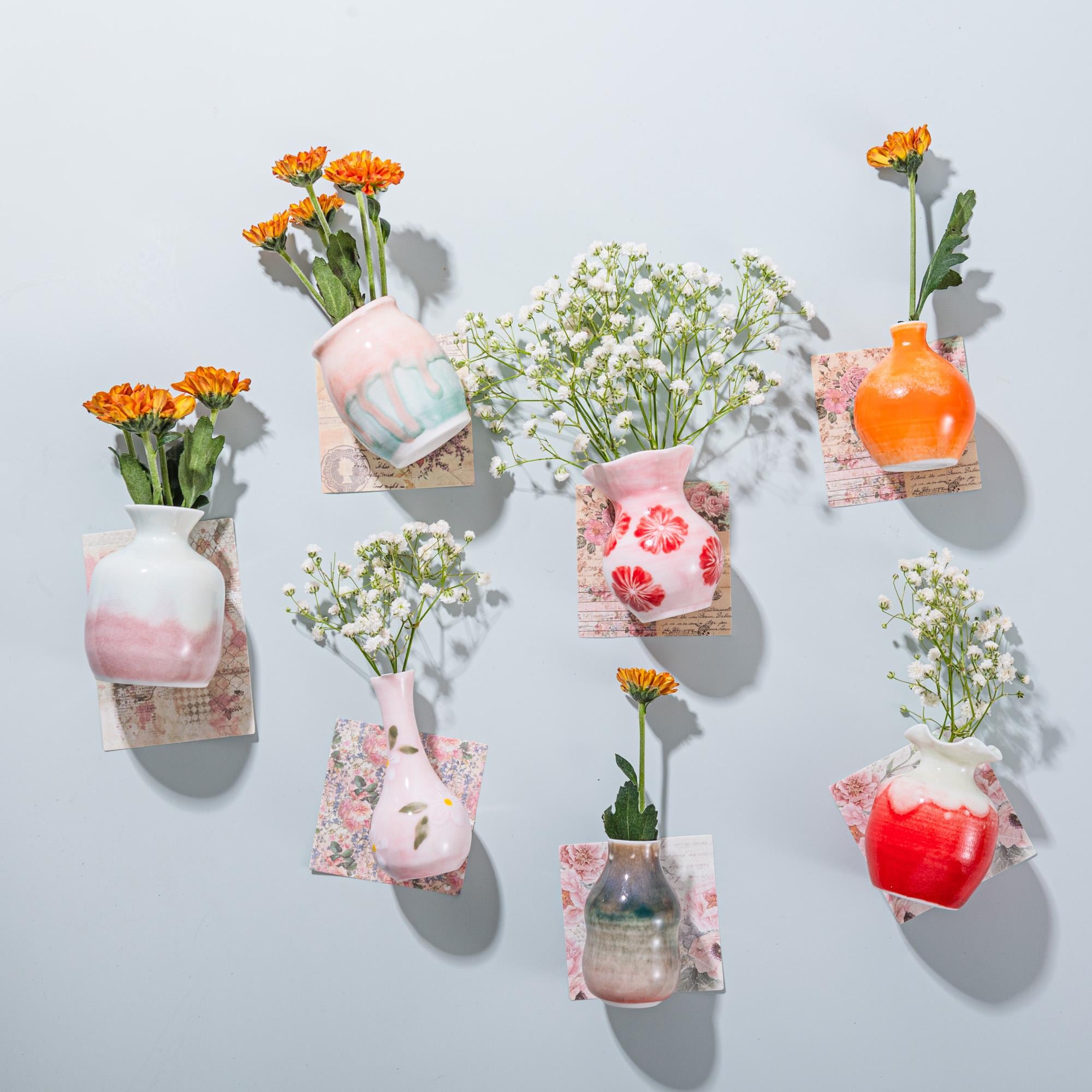 Magnetic flower vase - Etsy 日本