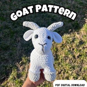 Goat Crochet Pattern | PDF Download