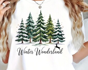 Winter Wonderland Christmas Shirt For Women – Cozy Winter Sweatshirt