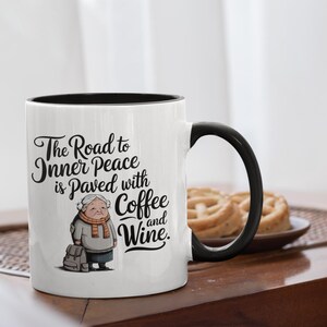 Caneca de café personalizada com texto personalizado, presente perfeito para o Dia das Mães, canecas de café para presentes e para a mãe