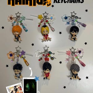 Haikyuu Clutter Keychains
