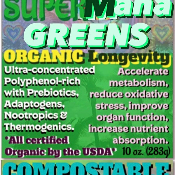 superMana Green Juice Powder