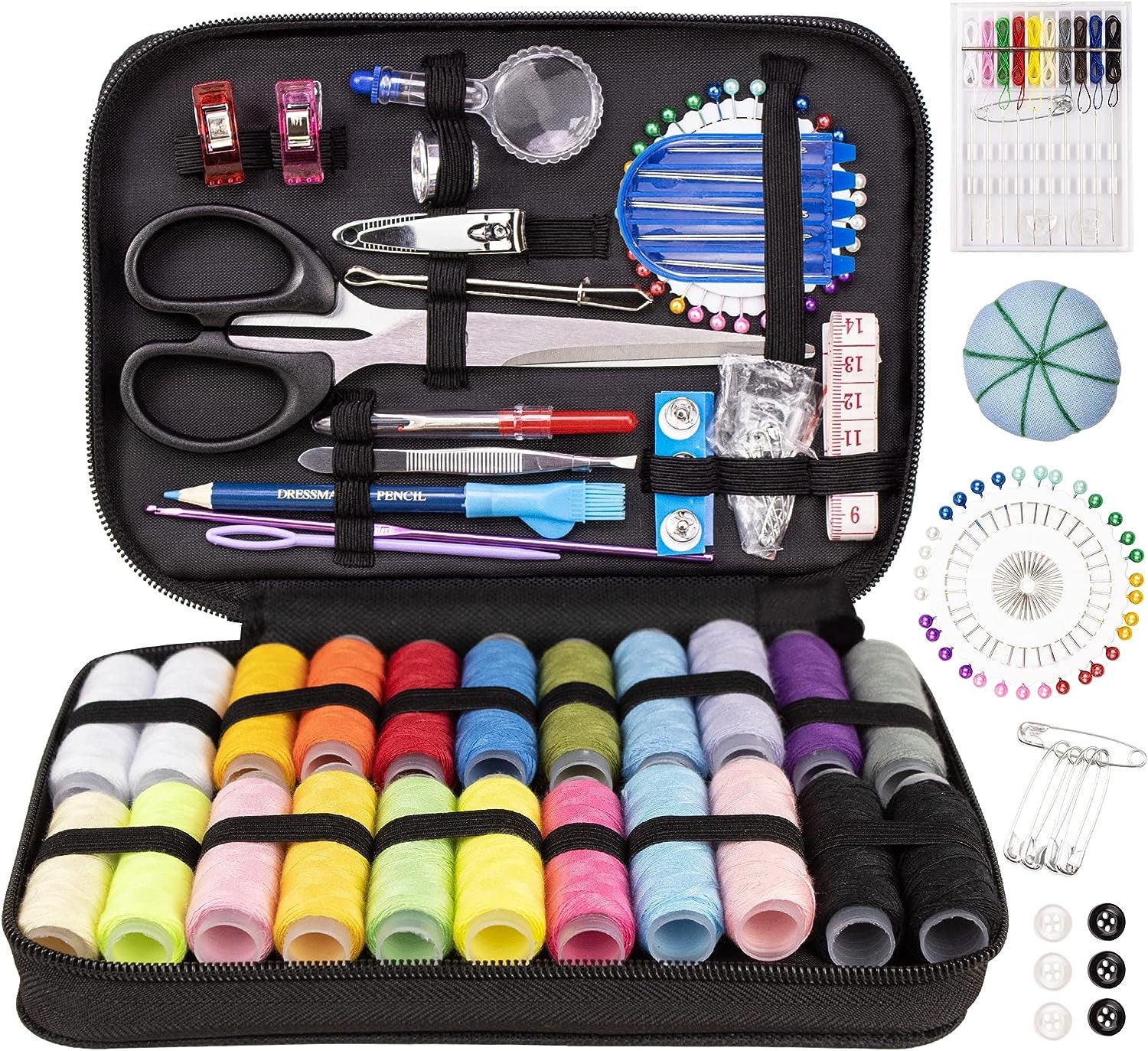 1set Sewing Kit For Adults, Sewing Supplies And Accessories, Needle And  Thread Kit For Sewing, Sewing Kit For Beginners Travel Emergency