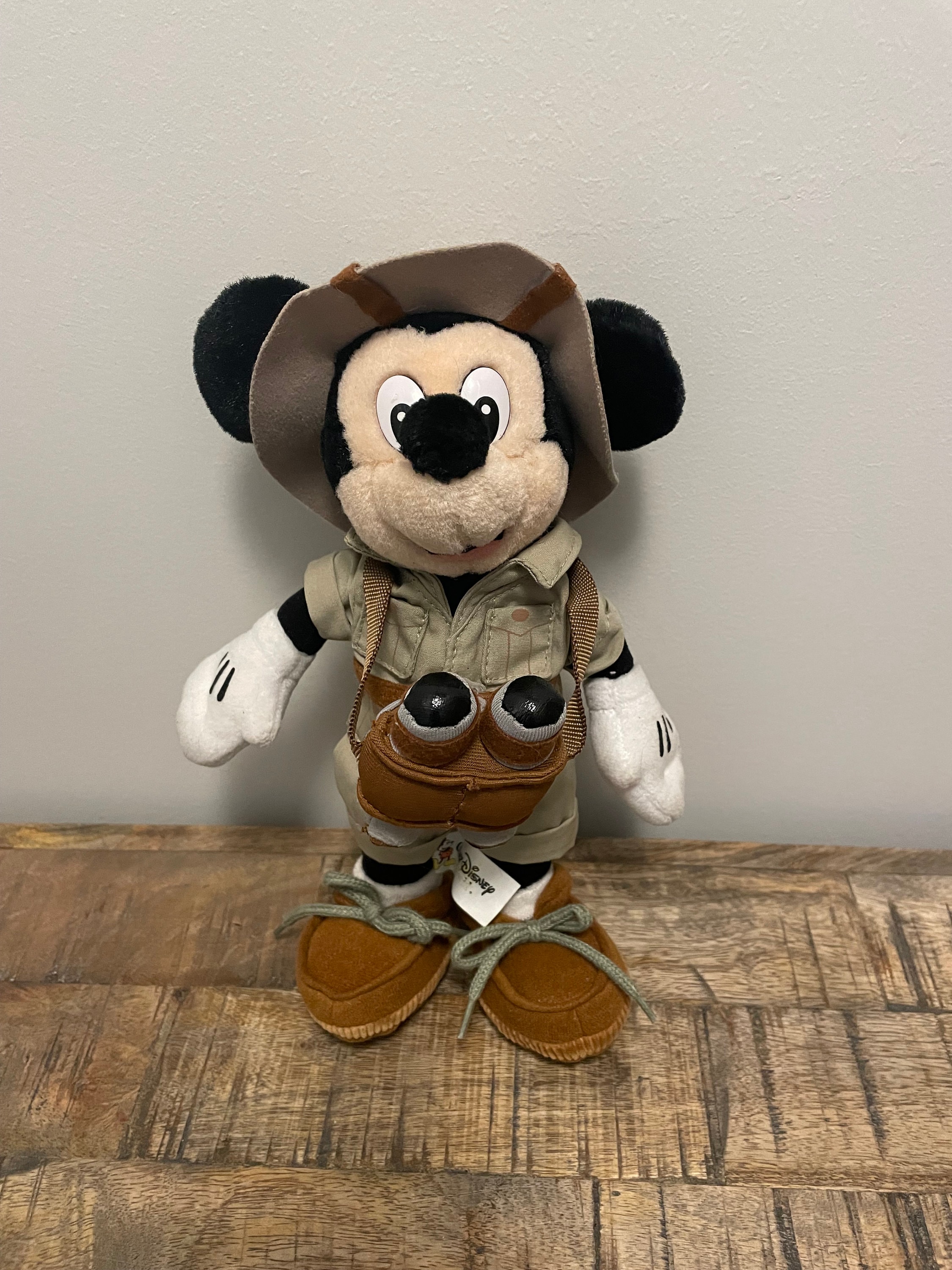 Mickey Mouse Safari Plush Etsy