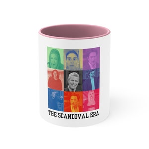 The Scandoval Era - Vanderpump Rules, Bravo TV - Accent Coffee Mug, 11oz