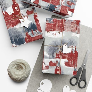Christmas Wonderland Gift Wrap Wrapping Papper