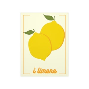 Italian Lemons Print