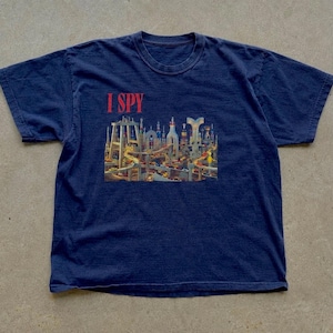 I Spy T-Shirt: Unisex Heavy Cotton Tee, Playful Family Game Night Shirt